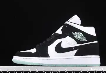 Hyperoad TINT AIR BLACK (GS) TEAL JORDAN 1 MID WHITE 0426